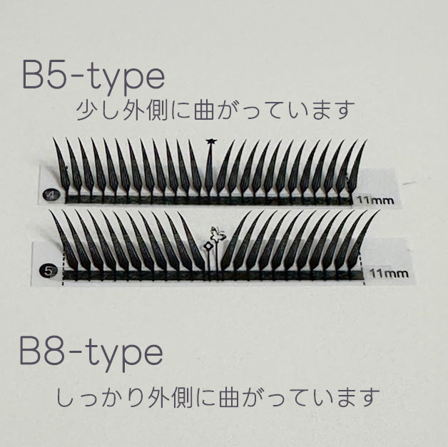 Anime Lashes アニメラッシュ 【B5-type】 iカール・Cカール・Dカール