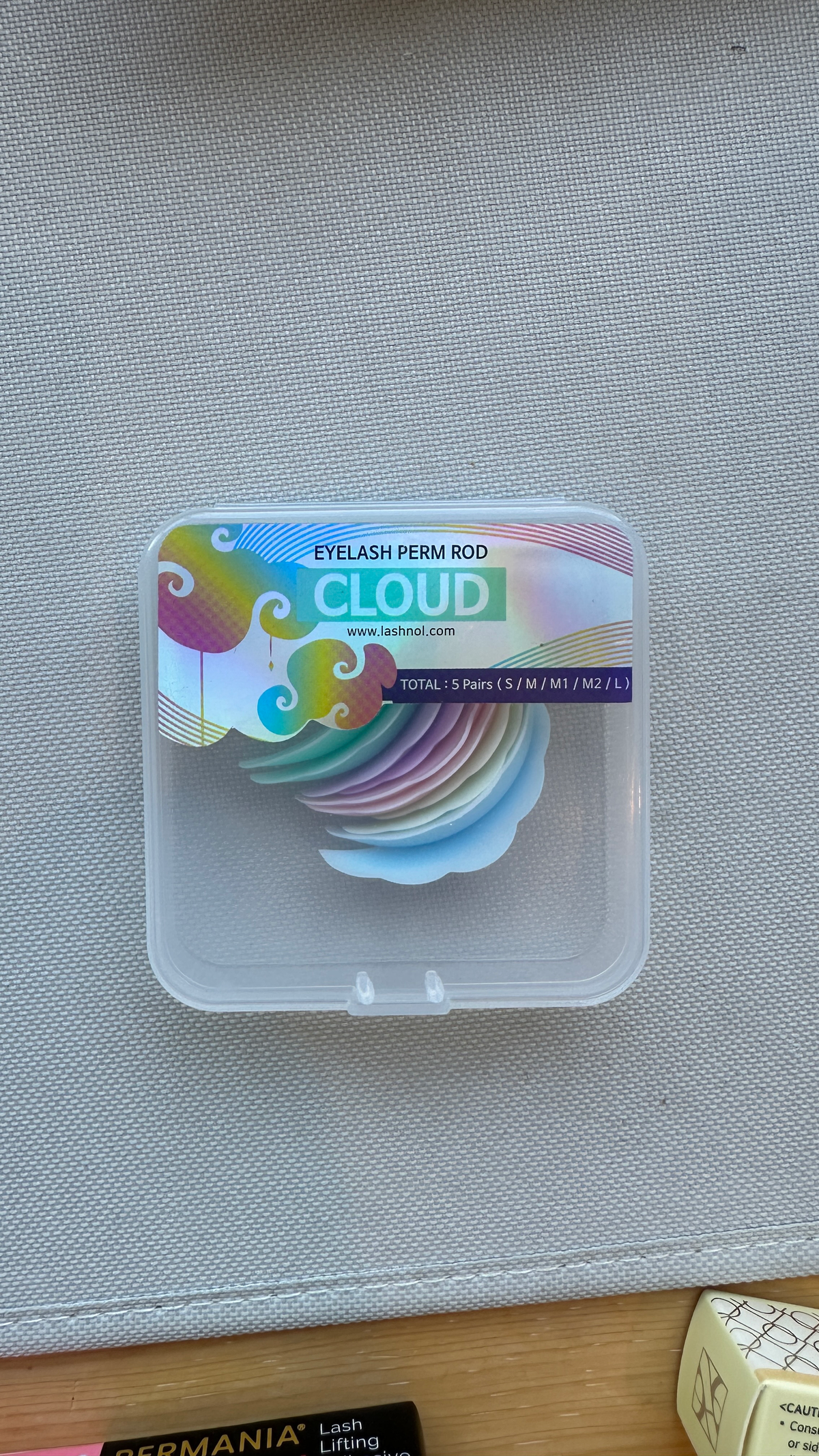 LASHNOL PASTEL CLOUD ROD(クラウドロッド)5ペア