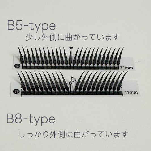 Anime Lashes アニメラッシュ 【B5-type】 iカール・Cカール・Dカール