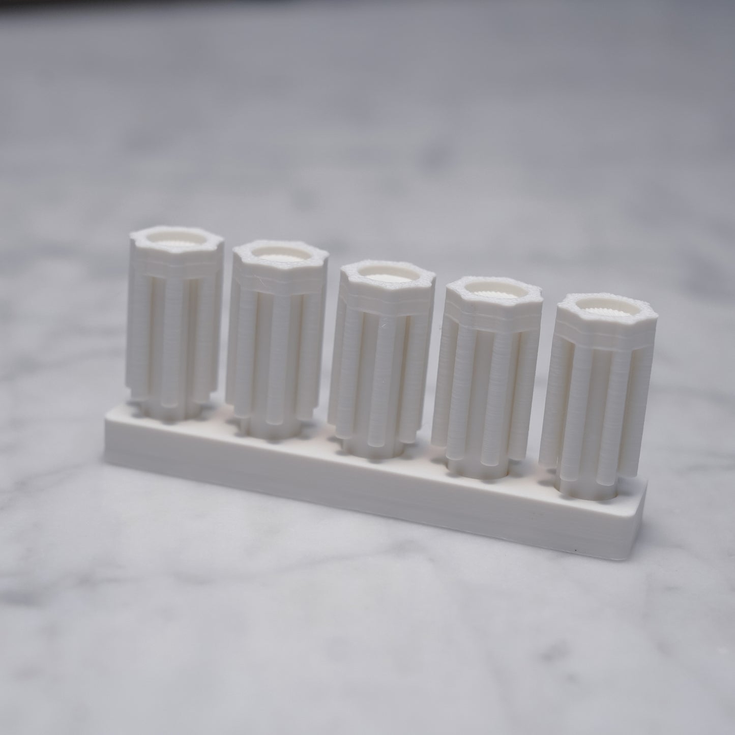 比較検証用ロッド　10mm　【スタンド付き5個セット】