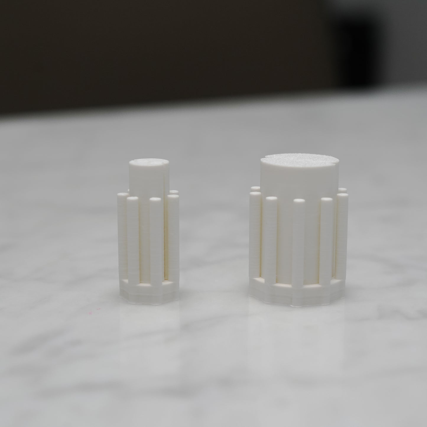 比較検証用ロッド　20mm　【スタンド付き5個セット】