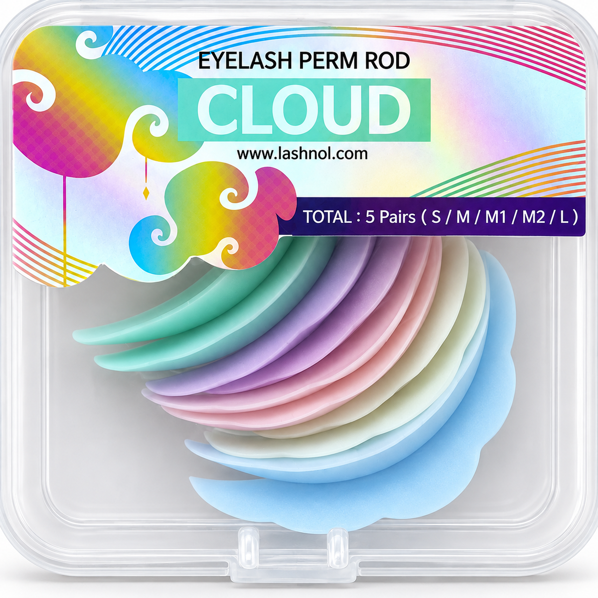 LASHNOL PASTEL CLOUD ROD（クラウドロッド）5ペア