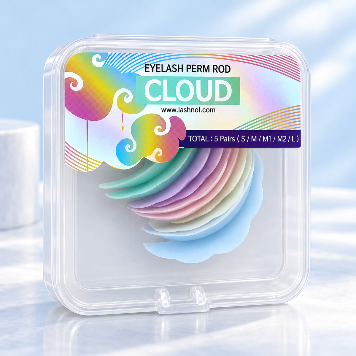 LASHNOL PASTEL CLOUD ROD（クラウドロッド）5ペア