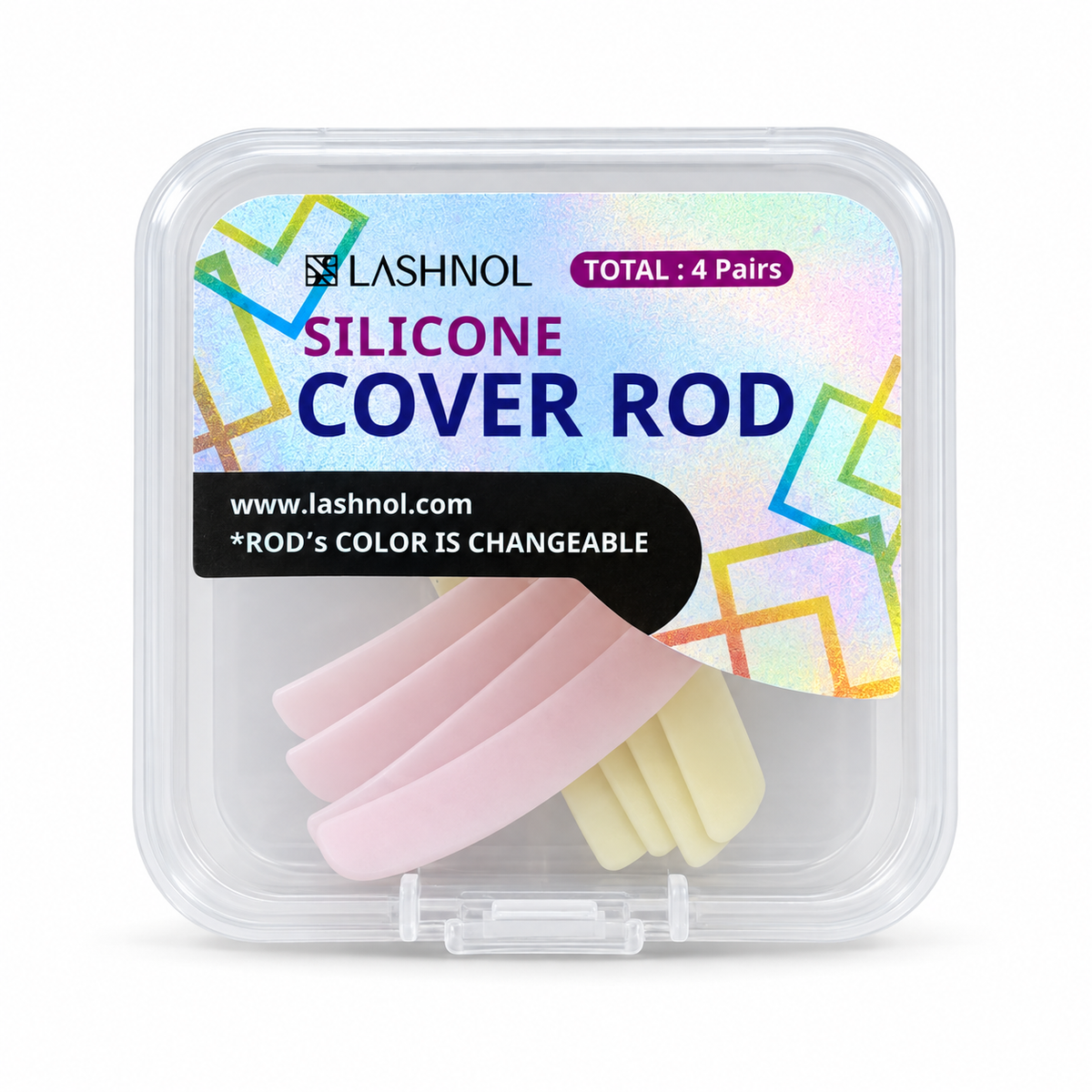 LASHNOL SILICONE COVER ROD（シリコンカバーロッド）4ペア