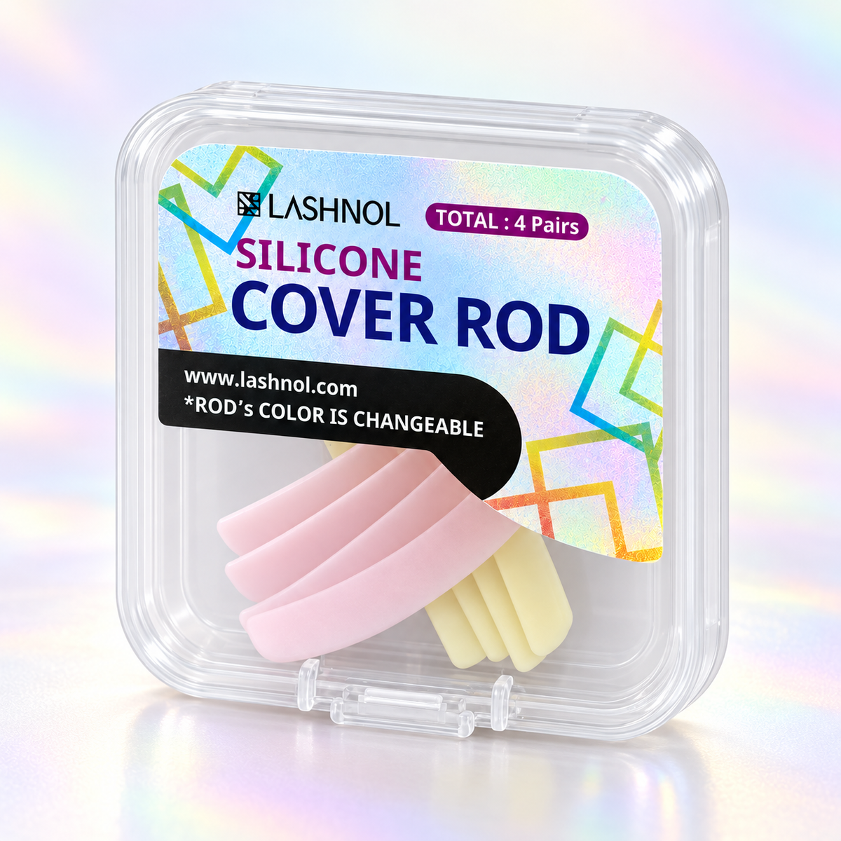 LASHNOL SILICONE COVER ROD（シリコンカバーロッド）4ペア