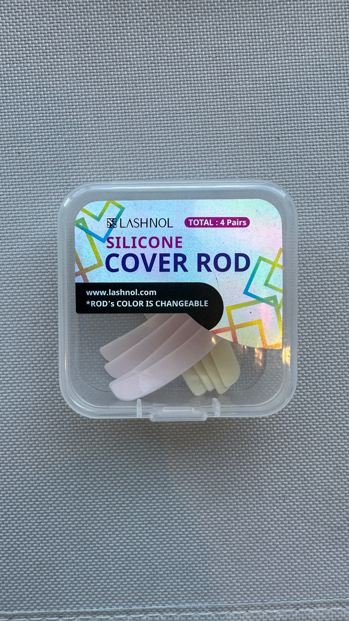 LASHNOL SILICONE COVER ROD（シリコンカバーロッド）4ペア
