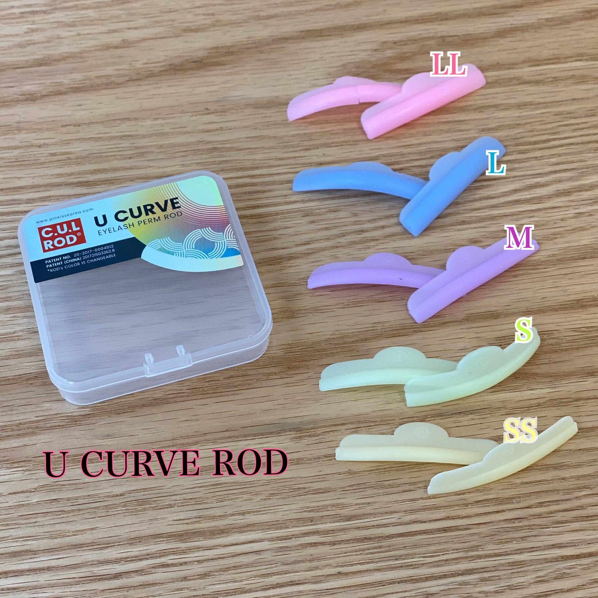Uカーブロッドセット（UCURVE）　 【SS S M L LL】　5段階各1セット - ハセラボ by shopify